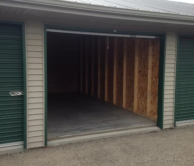 Wide interior view of an East Bristol storage unit